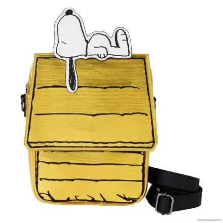 Loungefly Peanuts 75th Anniversary Snoopy Sleeping Doghouse geantă crossbody termékfotója