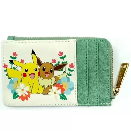 Loungefly Pikachu & Eevee Floral suport pentru carduri termékfotója