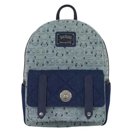 Rucsac Loungefly Pokemon Denim 29cm poza produsului