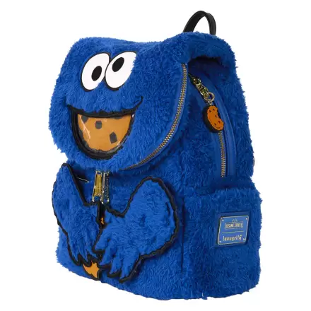 Rucsac de pluș Loungefly Sesame Street Cookie Monster + poșetă termékfotója