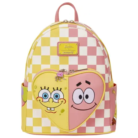 Loungefly SpongeBob SquarePants si Patrick Star rucsac cu carouri 26cm poza produsului