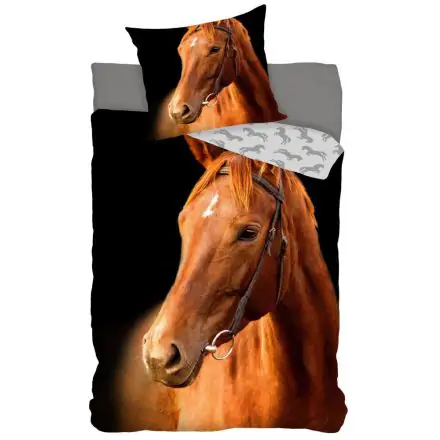 Duvet Cover Equestrian 140x200 cm, 70x90 cm poza produsului