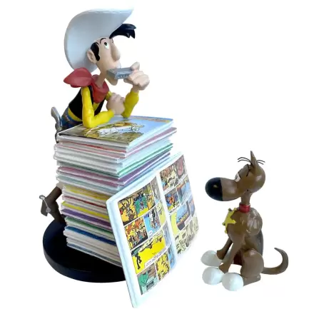 Lucky Luke: Lucky Luke and Rantanplan Stack of Comics Collector Figura de colectie poza produsului