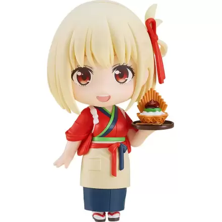 Figurină de acțiune Nendoroid Lycoris Recoil Chisato Nishikigi: Cafe LycoReco Uniform Ver. 10 cm termékfotója