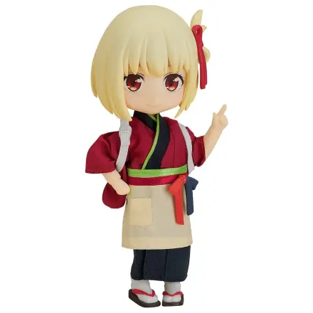 Lycoris Recoil Nendoroid Doll Figurina de actiune Chisato Nishikigi: Cafe LycoReco Uniform Ver. 14 cm poza produsului