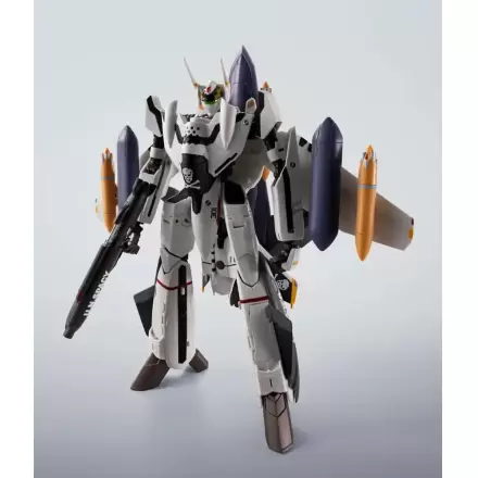 Macross 7 Hi-Metal R Figurina de actiune VF-0S Phoenix (Roy Focker Use) & QF-2200D-B Ghost Set 14 cm poza produsului