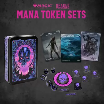 Magic the Gathering Zaruri și Pachet Jetoane Black Mana termékfotója