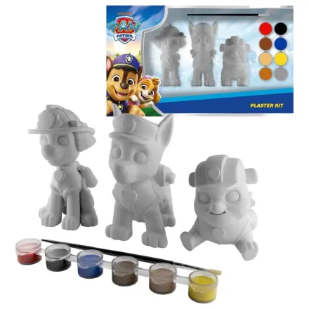 Paw Patrol pachet blister cu 3 figurine de colorat poza produsului