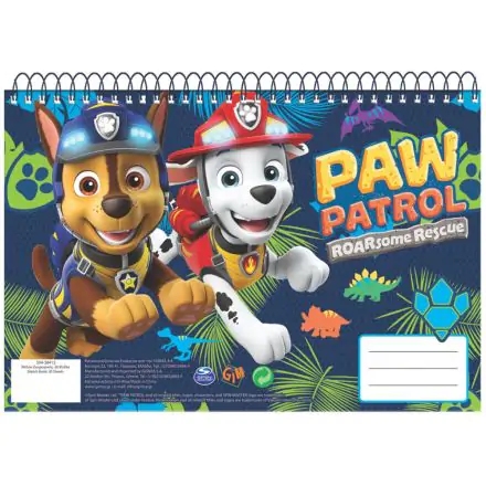 Paw Patrol A/4 Spiral Sketchbook 30 coli poza produsului