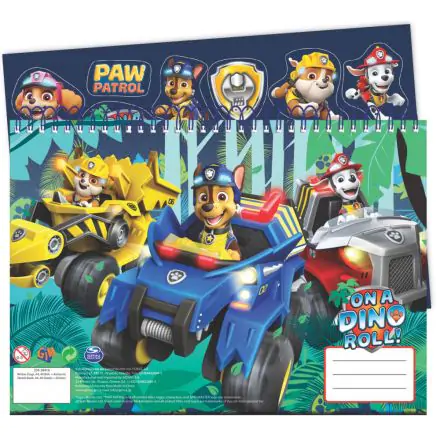 Paw Patrol Carnet de schițe Spiralat A/4 40 coli cu autocolante poza produsului