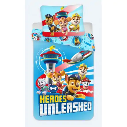 PAW Patrol Husă de pilotă 140x200cm, 70x90cm microfibră poza produsului