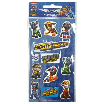 Paw Patrol Brave Puffy Sponge Sticker Set poza produsului