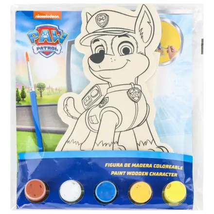 PAW Patrol Chase figurina din lemn pictabila poza produsului