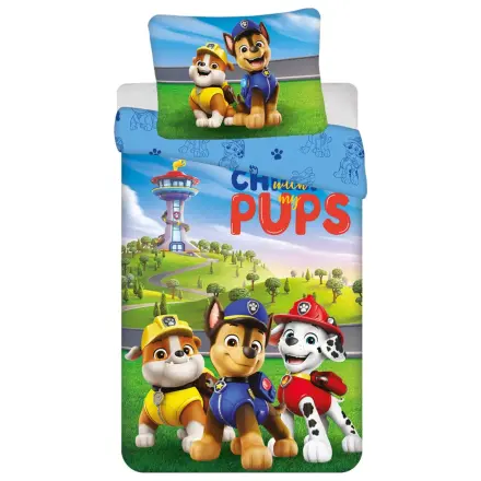 PAW Patrol Chilling set de lenjerie de pat din microfibra poza produsului