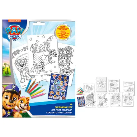 Paw Patrol Duty Calls set de colorat cu stickere poza produsului