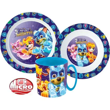 Paw Patrol Set de vesela, Set Micro Plastic poza produsului