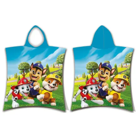 PAW Patrol Funny Day Prosop de plaja tip poncho 50x115cm poza produsului