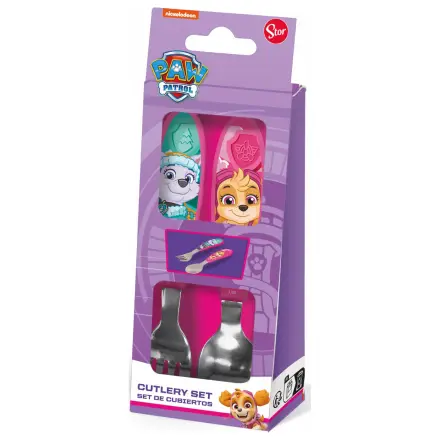 Paw Patrol Girl Superpowers Metal Ergo Set tacamuri - 2 piese poza produsului