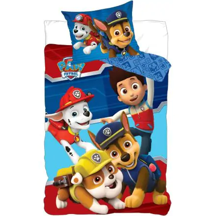 Paw Patrol Set Husa de Plapuma pentru Copii 100x135cm, Fata de Perna 40x60cm poza produsului