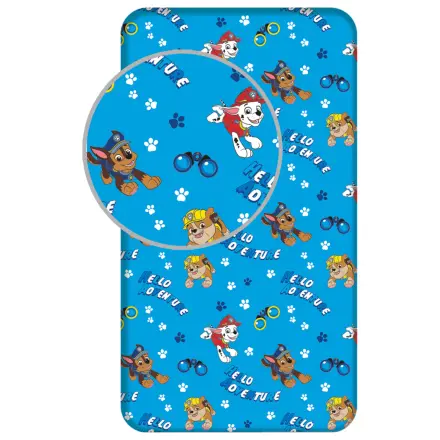 Paw Patrol Hello Adventure cearceaf cu elastic 90x200 cm poza produsului