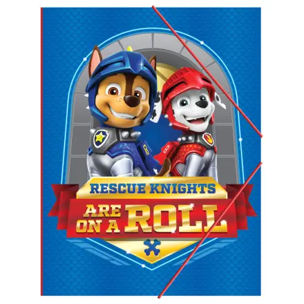 Paw Patrol Knights Dosar elastic A/4 poza produsului