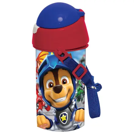 PAW Patrol Knights Sticla de apa din plastic cu pai si agatator 500 ml poza produsului