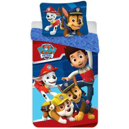 Paw Patrol Husa de plapuma din microfibra 140x200 cm, 70x90 cm poza produsului