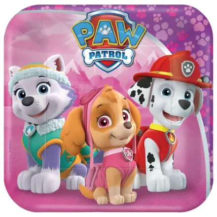 PAW Patrol farfurii de hartie Roz 8 piese 18 cm poza produsului