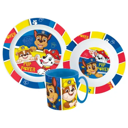 Set tacamuri PAW Patrol Pup Power Dinnerware, set micro plastic cu cana poza produsului