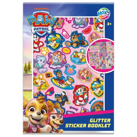 PAW Patrol Puppy Love Carte de stickere cu sclipici poza produsului