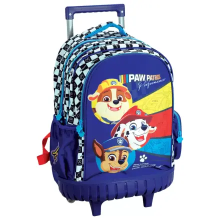 PAW Patrol Racing Premium ghiozdan cu roti, 42 cm poza produsului