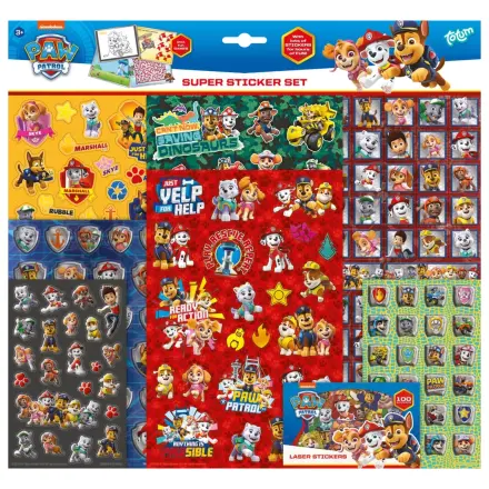 Paw Patrol Rescue Repeat Super Set de Stickere cu Jucarie poza produsului