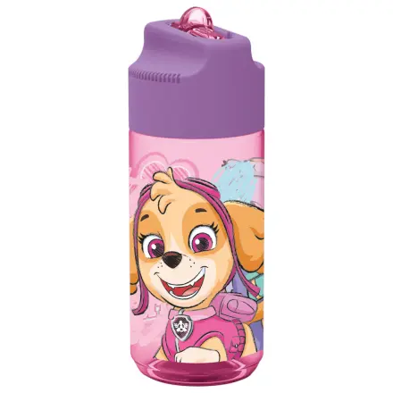 PAW Patrol Sketch Hydro Plastic Straw Sticla de apa 430 ml poza produsului