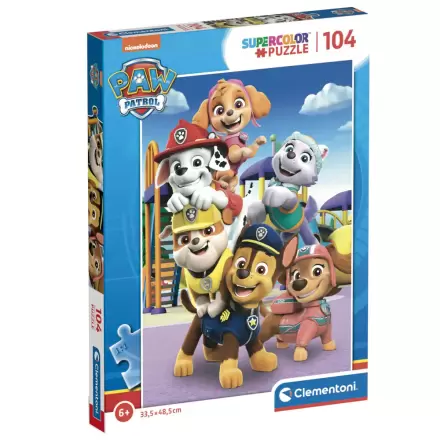 Paw Patrol super puzzle 104 piese termékfotója