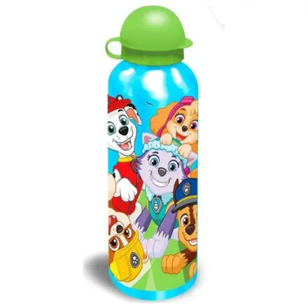 Paw Patrol Team sticla de baut din aluminiu cu capac cu pai 500 ml poza produsului