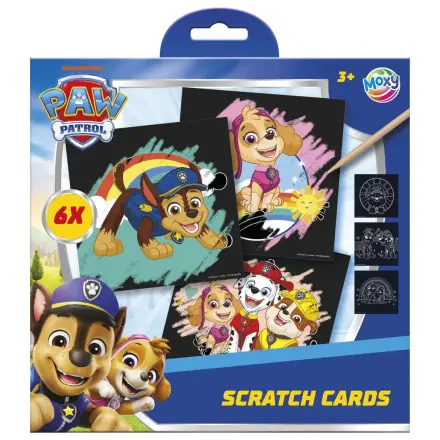 Paw Patrol Team Set Scratch Art poza produsului