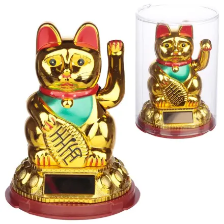 MANEKI-NEKO Good Luck Solar Pal 14 cm poza produsului