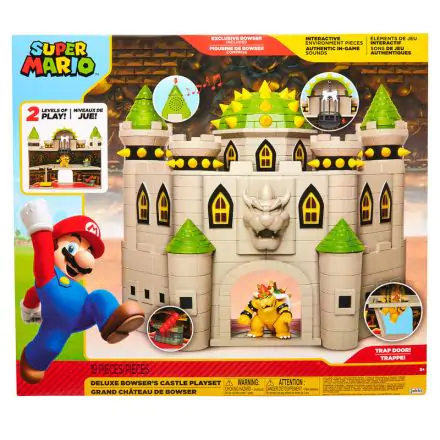 World of Nintendo Super Mario Set de Joacă Deluxe Castelul lui Bowser termékfotója