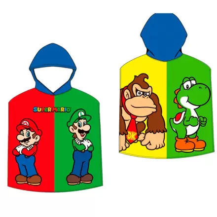 Prosop poncho din microfibră Mario Bros termékfotója