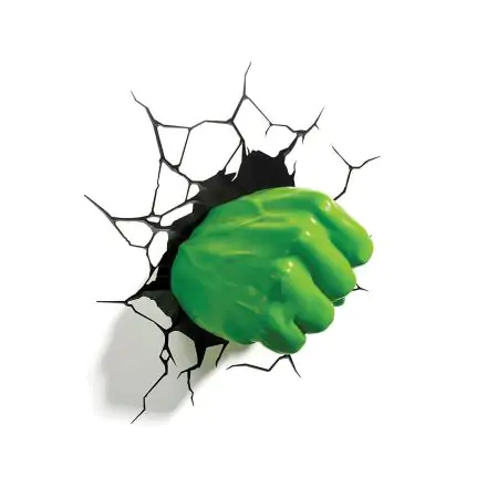 Marvel 3D LED Lumină Pumn Hulk termékfotója