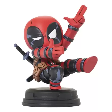 Marvel Animated Statuie Deadpool (Finger Guns) 8 cm poza produsului