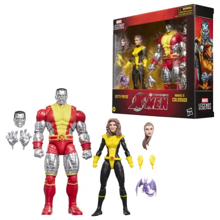 Marvel Astonishing X-Men Kitty Pryde & Marvel's Colossus pachet 2 figurine 15cm poza produsului