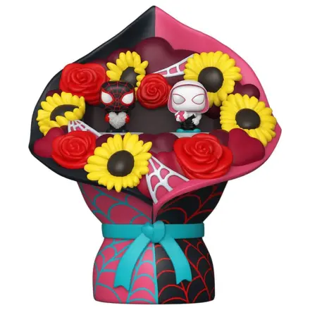 Marvel Bitty Funko POP! Buchet Vinyl Figure 2 pachete Miles Morales & Ghost Spider (Valentine) poza produsului