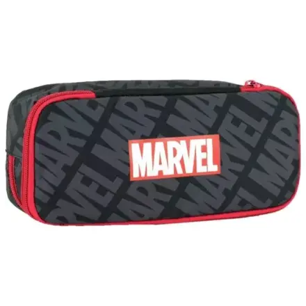 Marvel Black Penar cu 2 Compartimente 26 cm poza produsului