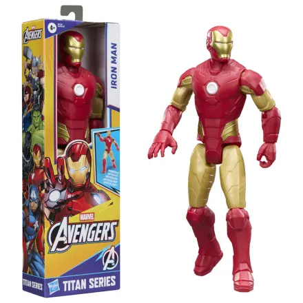 Marvel Avengers Titan Series Iron Man figura 30cm poza produsului