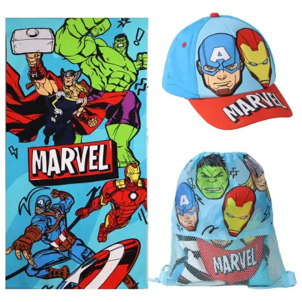 Prosop Marvel Avengers + geanta + set sapca poza produsului
