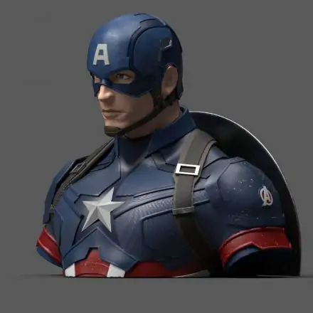 Marvel Avengers Endgame Captain America pusculita bust 20cm poza produsului