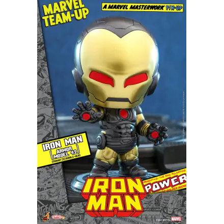 Marvel Comics Cosbaby (S) Figurina Mini Iron Man (Model Armură 42) 10 cm termékfotója