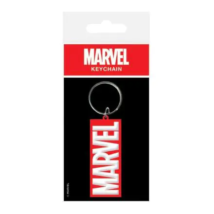 Marvel Comics Breloc din cauciuc cu Logo 6 cm termékfotója