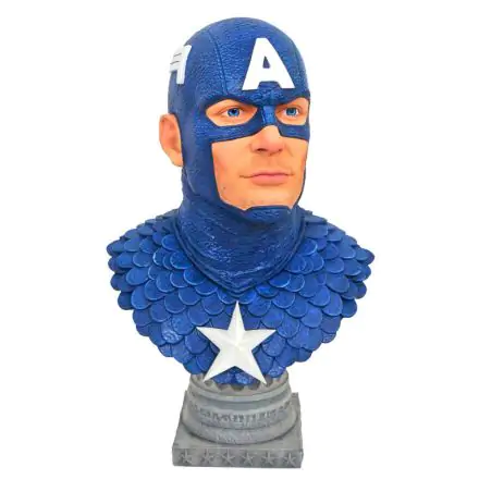 Marvel Comics Legends in 3D Bust statuetă 1/2 Captain America 25 cm termékfotója